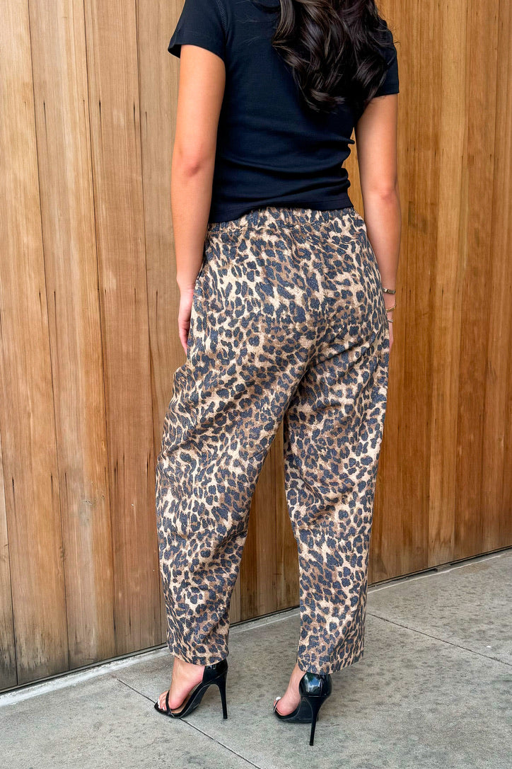 Leave your Mark Leopard Pull on Pant