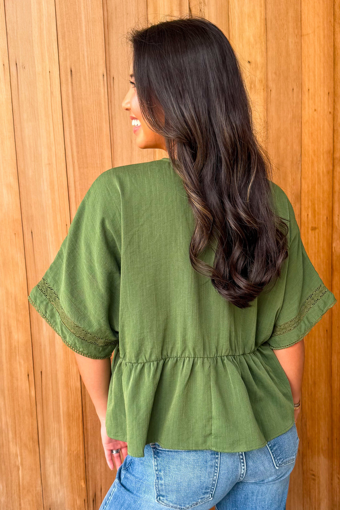 All for You Top- Olive