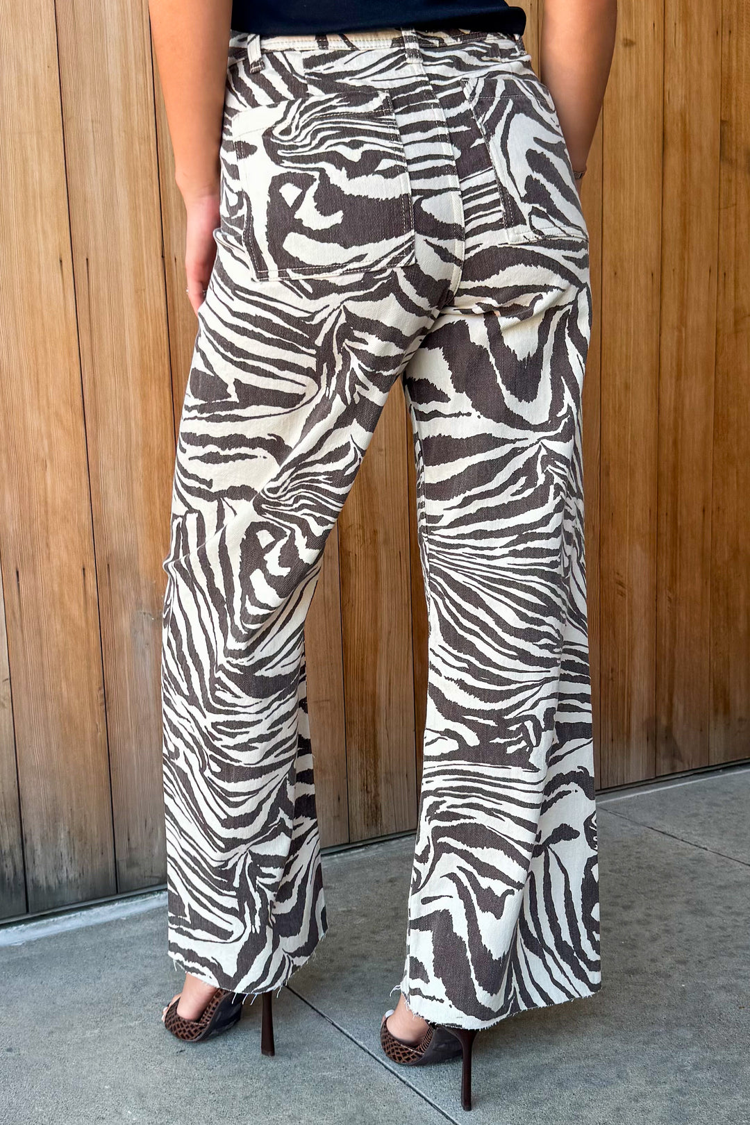 Feeling Wild Zebra Pants