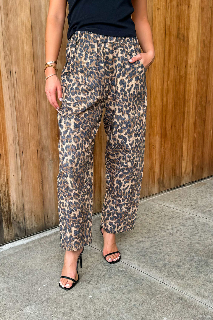 Leave your Mark Leopard Pull on Pant