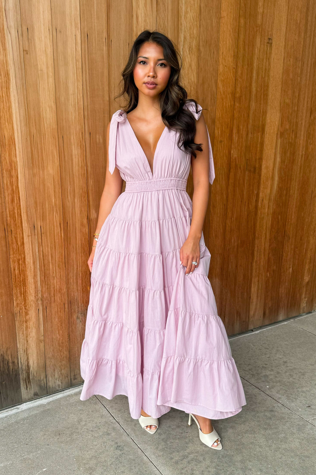 Chasing Love Mauve sleeveless Maxi Dress
