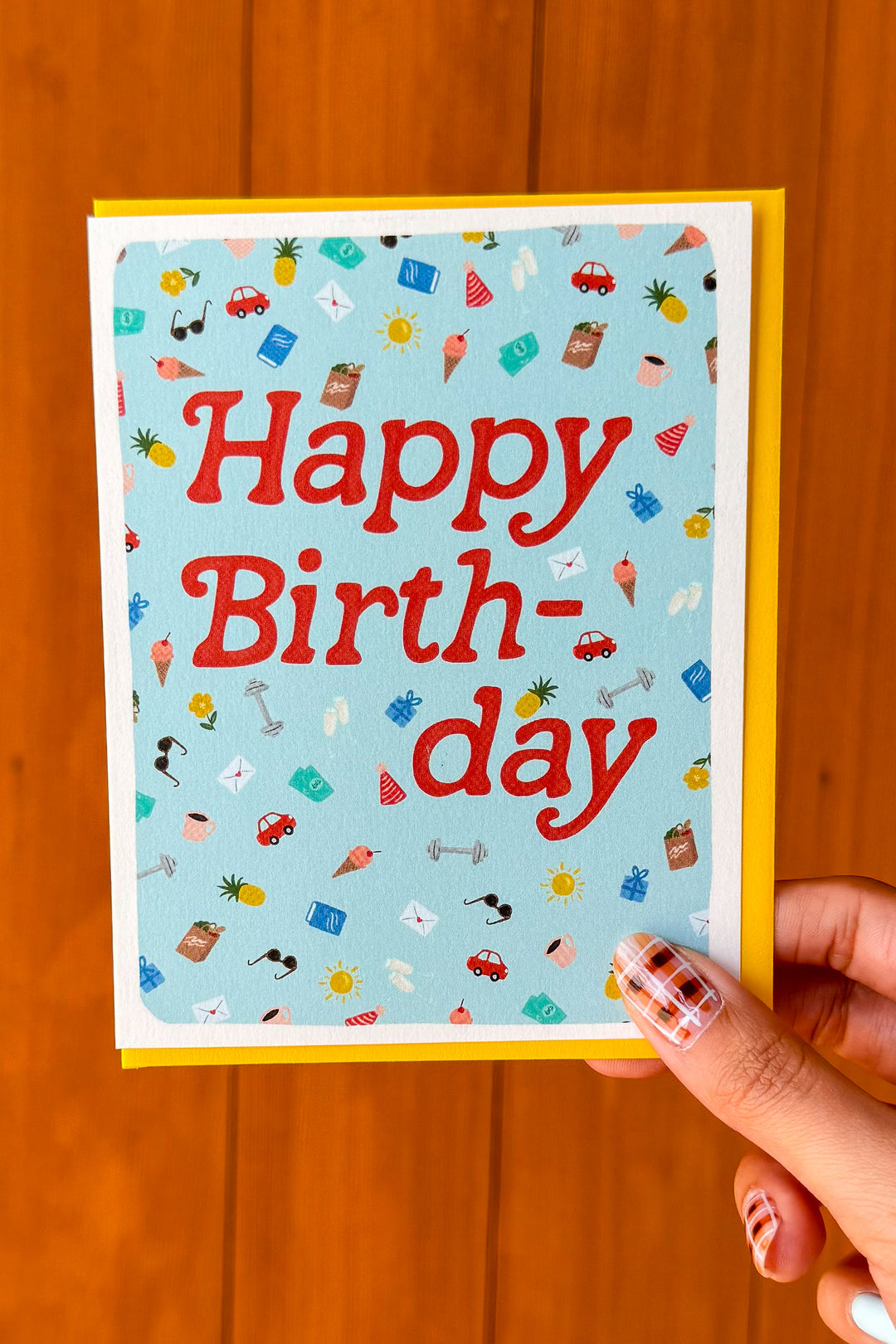 Icons Birthday Card