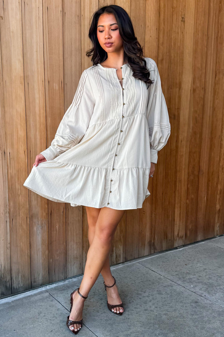 Grateful Moments Long sleeve Dress