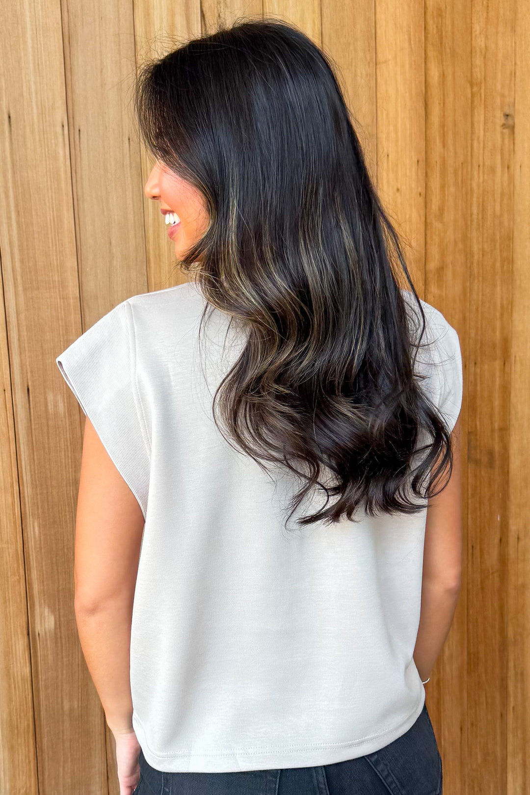 Easy Love Top - Almond