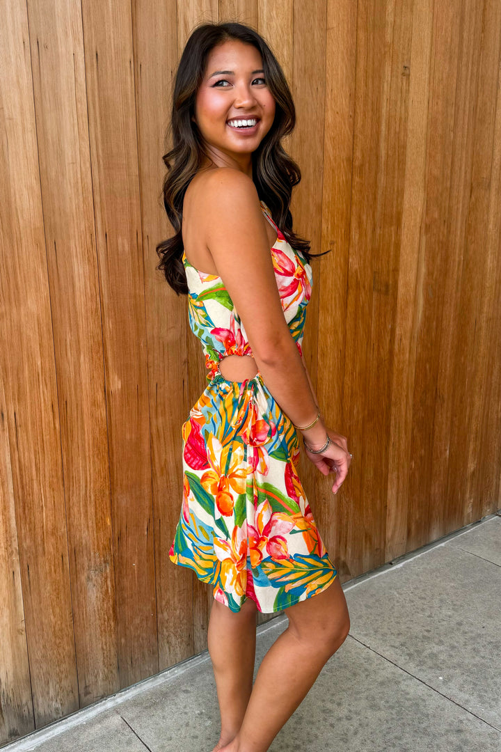 Out of Office One Shoulder Dress