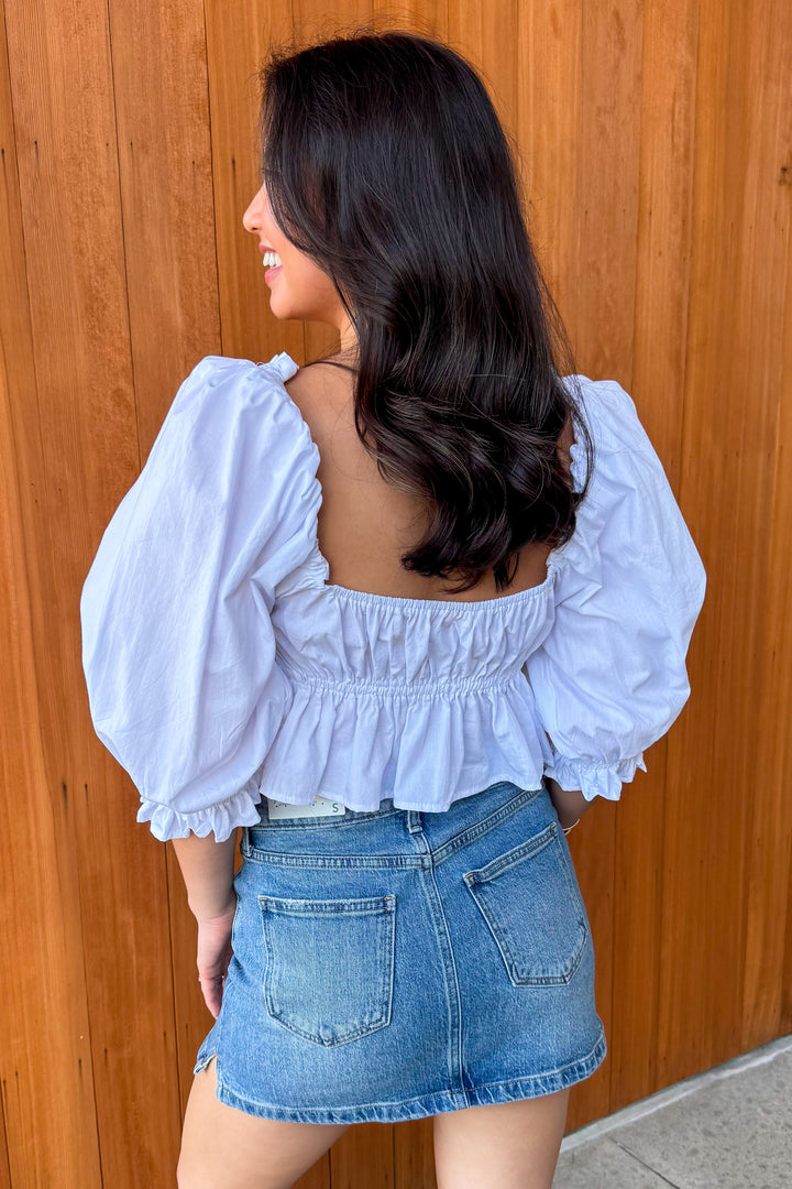 You're the One Tie Front Top