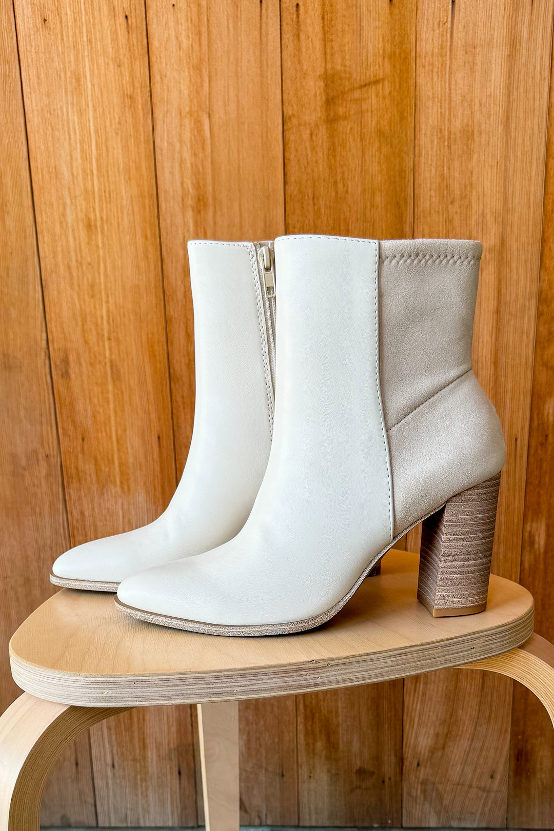 Sloan Ankle Bootie Bone