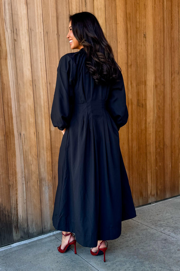 Say Something Collared Midi Dress