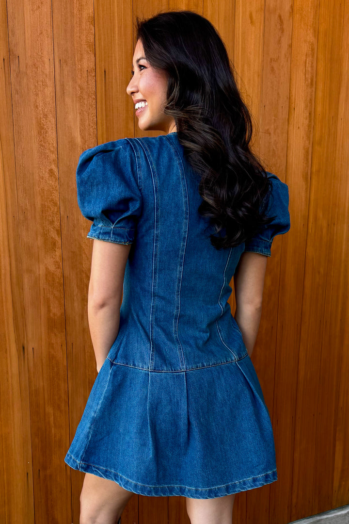 Have My Heart Denim Dress