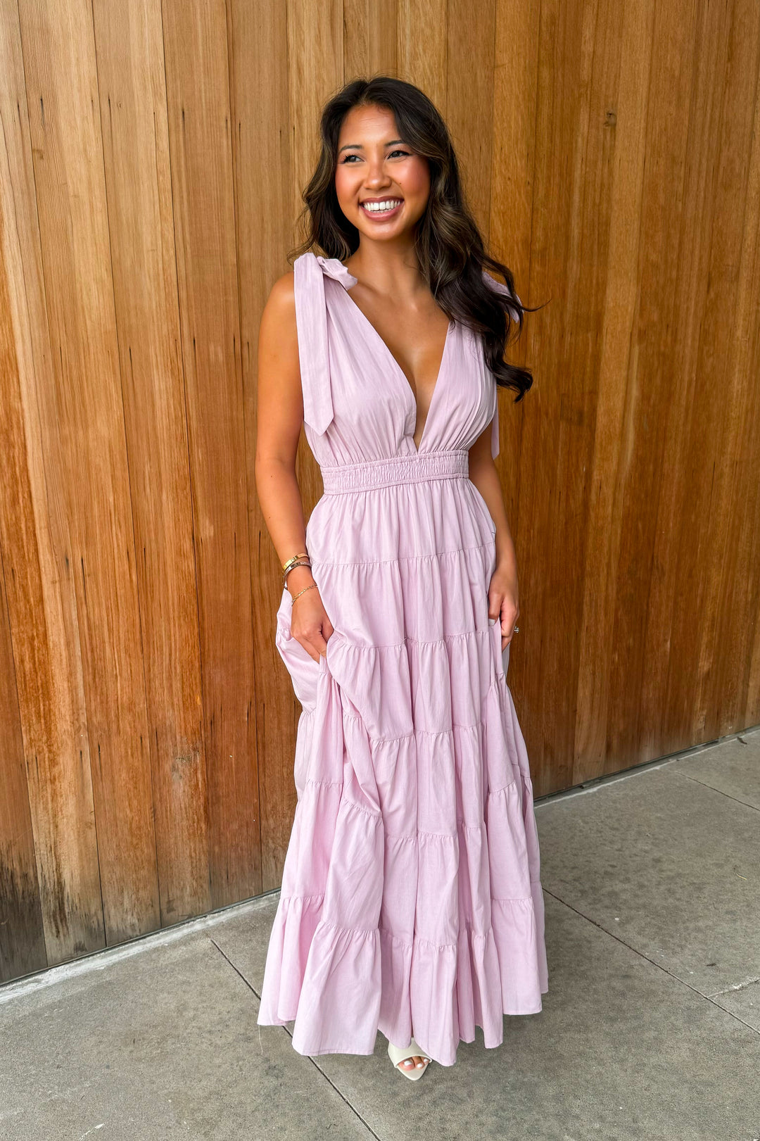 Chasing Love Mauve sleeveless Maxi Dress