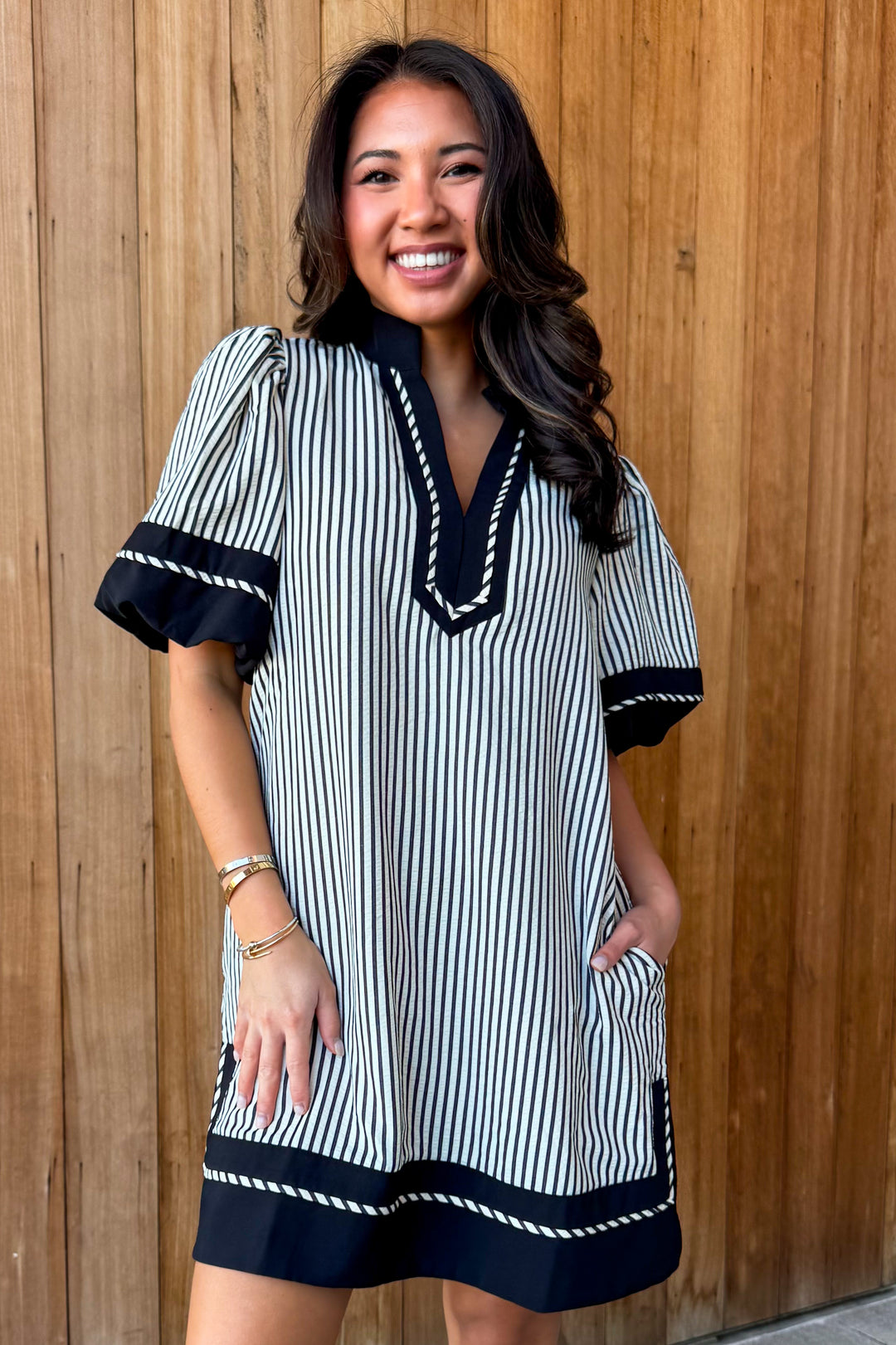 Truly Madly Striped Dress