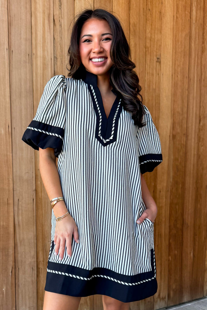 Truly Madly Striped Dress