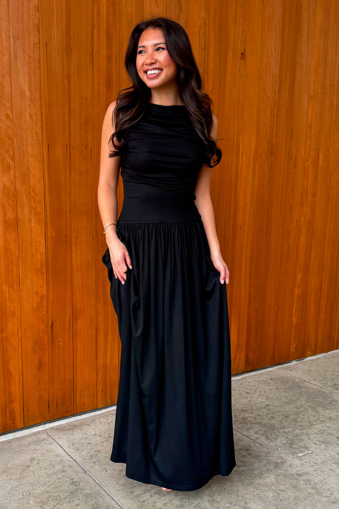 You know Me Maxi Dress - Black