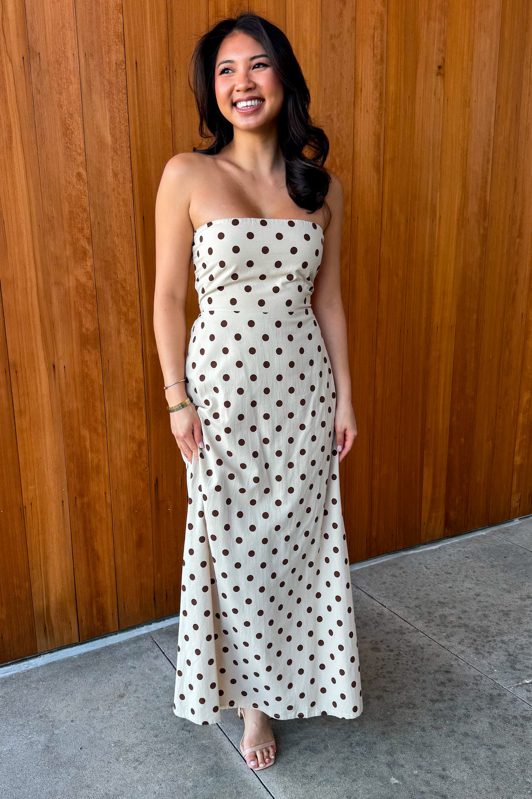 Call it a Night Strapless Dress