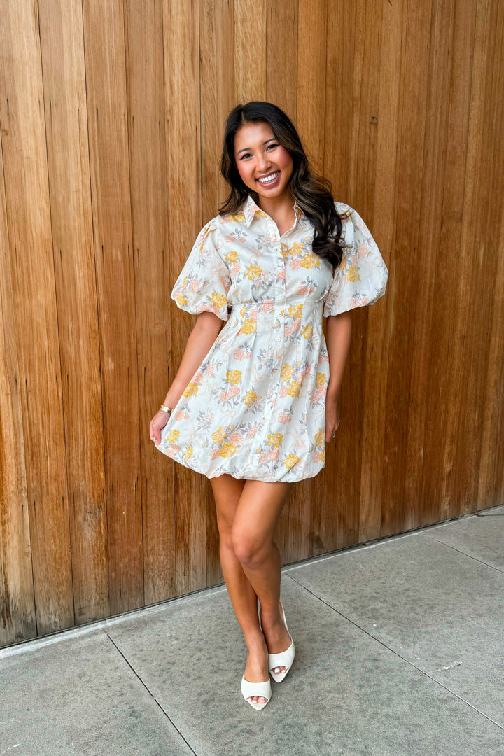 Sweetest of All Vintage Rose Bubble Dress