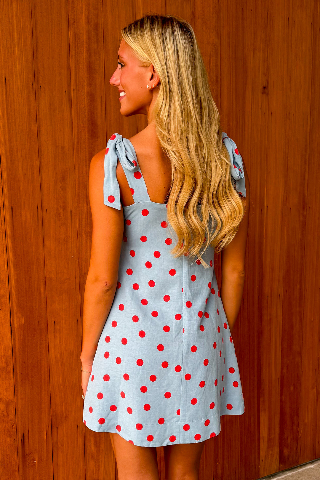 One and Only Polka Dot Mini Dress