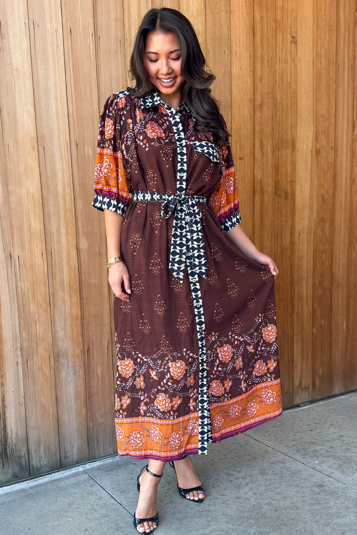 Autumn Dreaming Midi Dress
