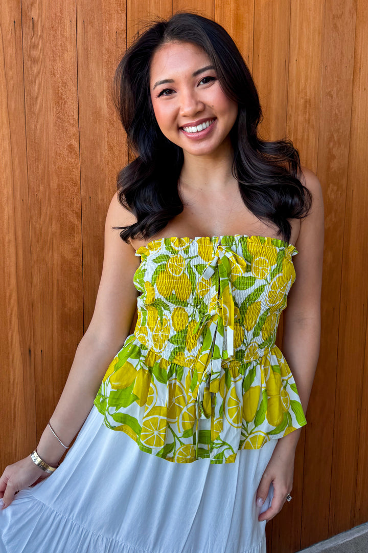 Lasting impression Top - Lemonade