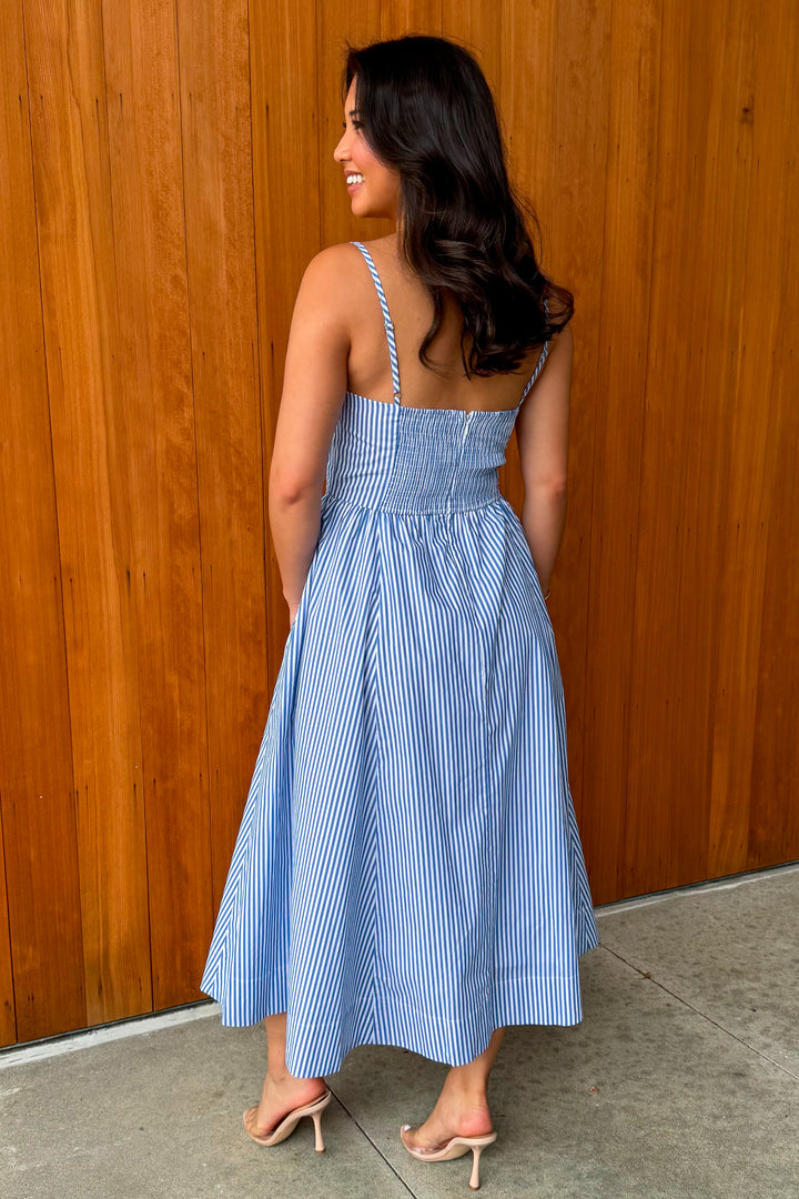 Sightseer Striped Maxi Dress