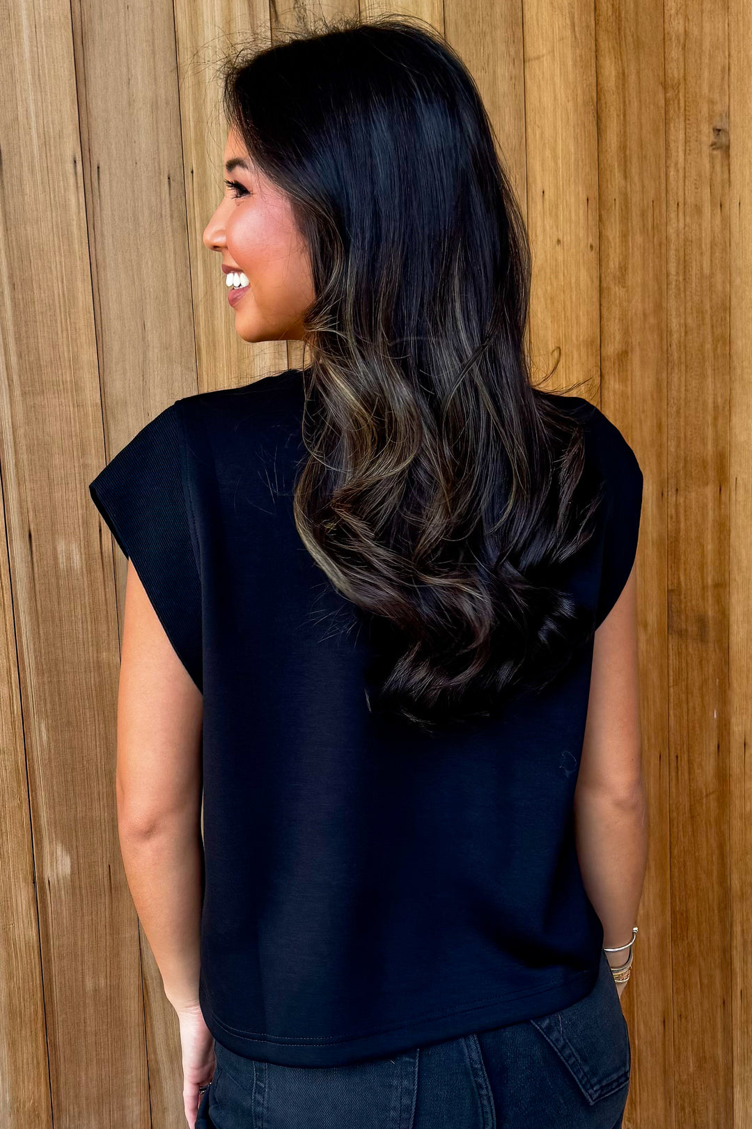 Easy Love Top - Black