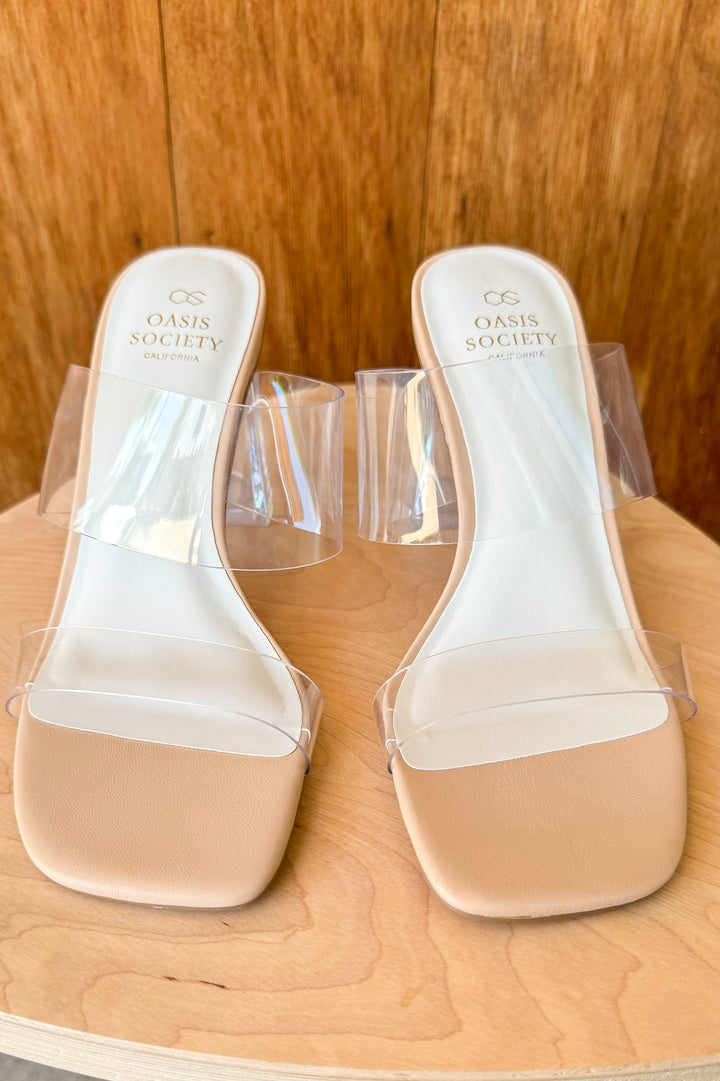 Emma Clear Invisible Block Heel