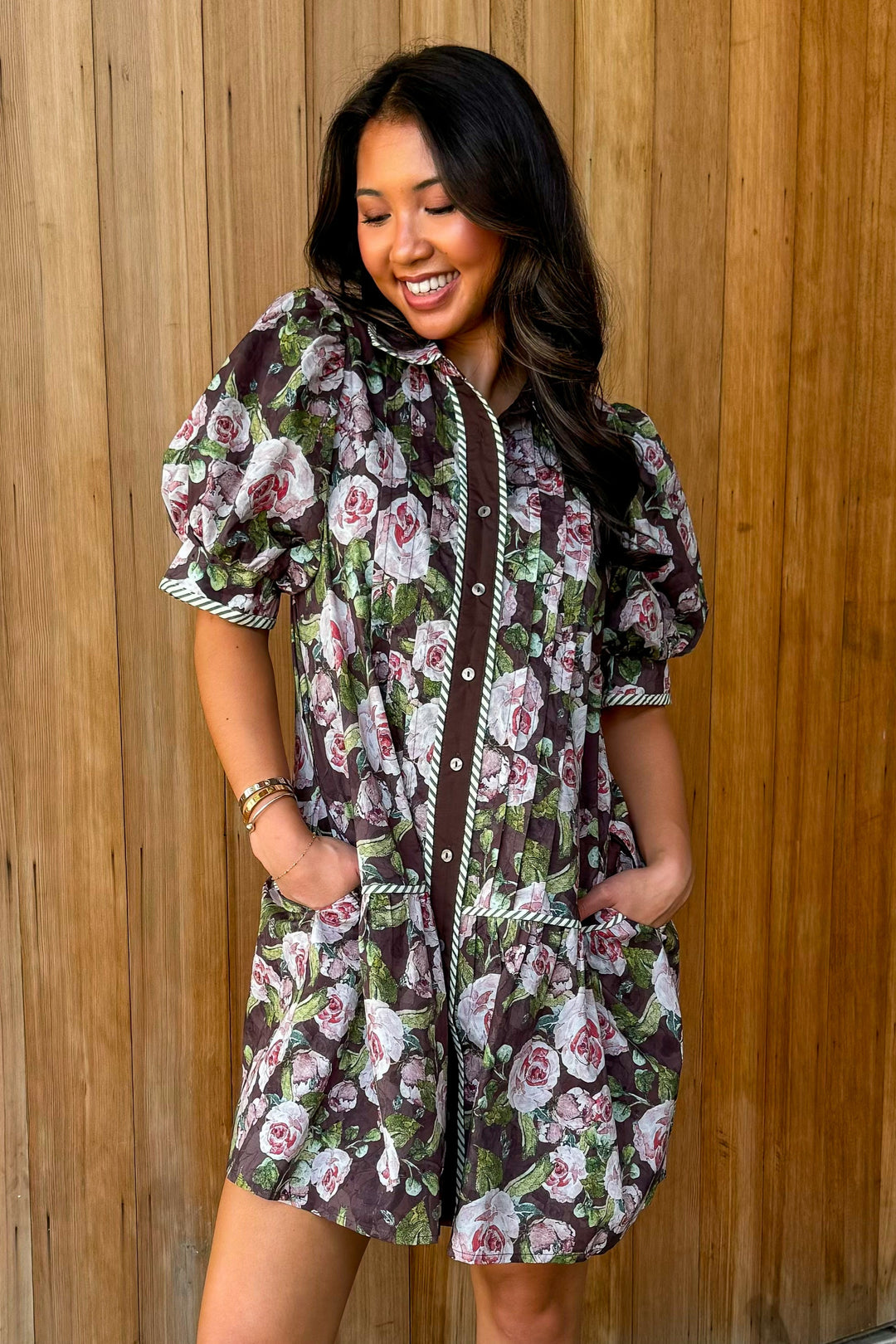 Love Like This Floral Mini Dress