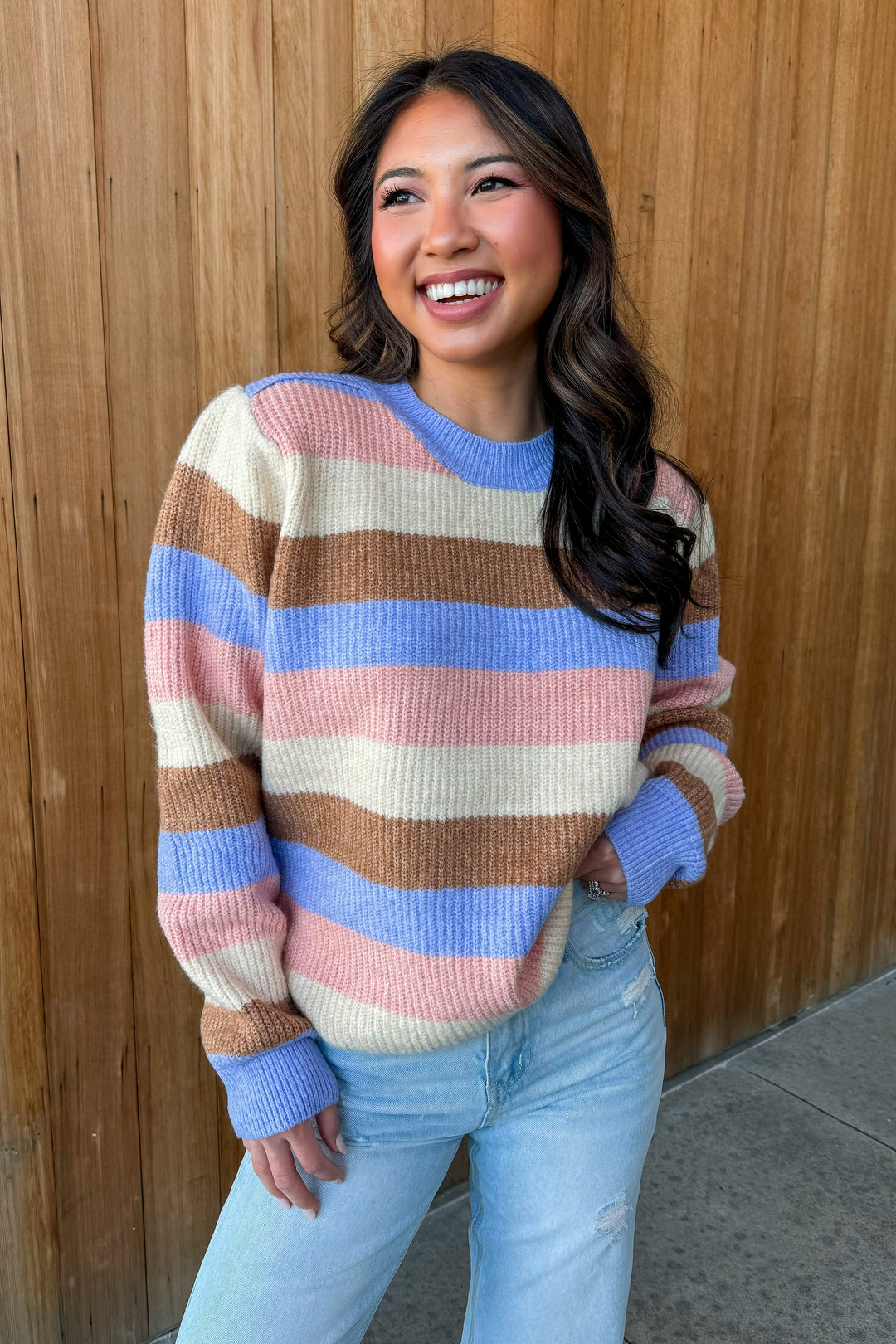 Glimpse of Fresh Air Multicolor Sweater