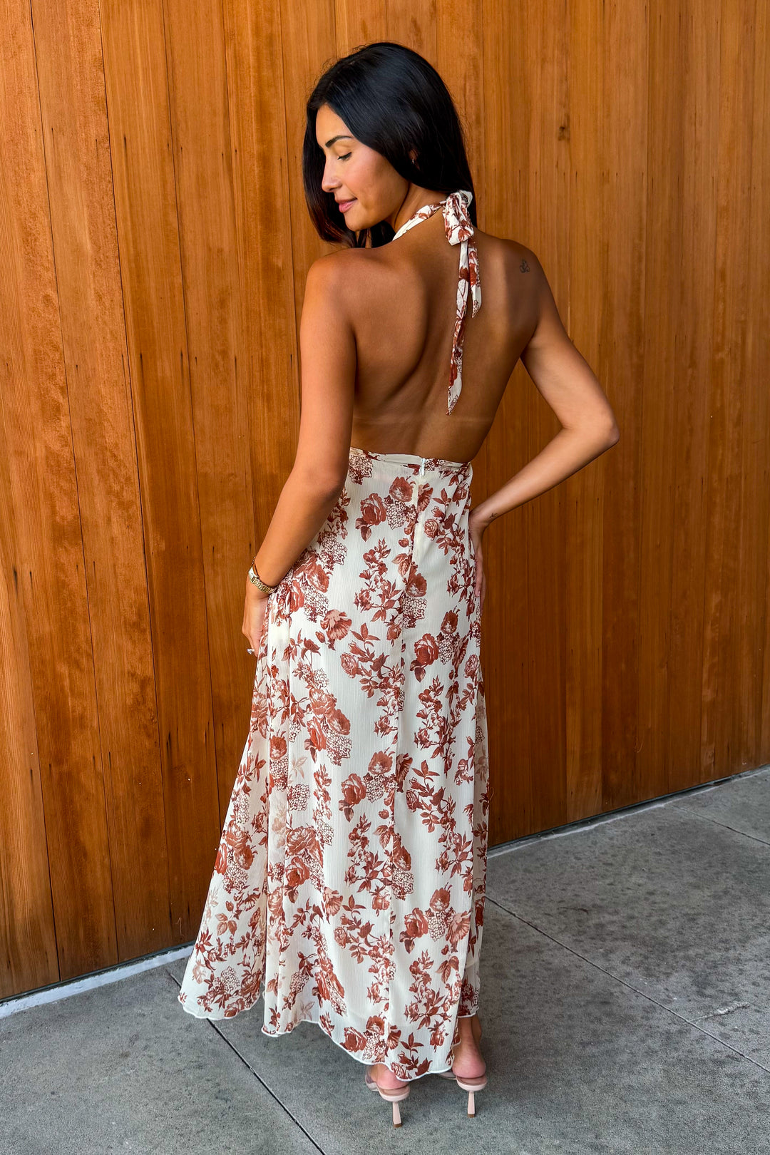 Meadow Muse Floral Maxi Dress