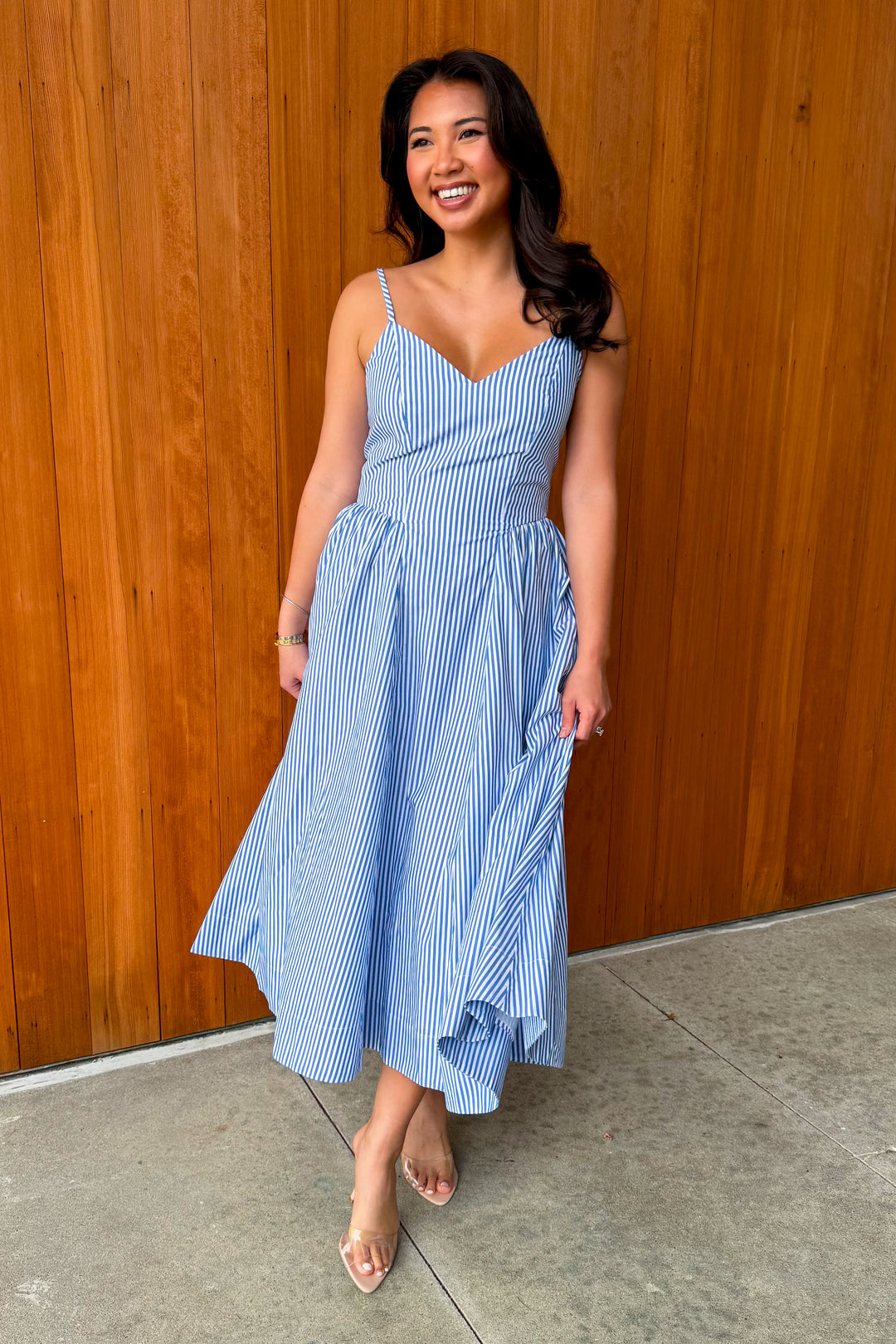 Sightseer Striped Maxi Dress