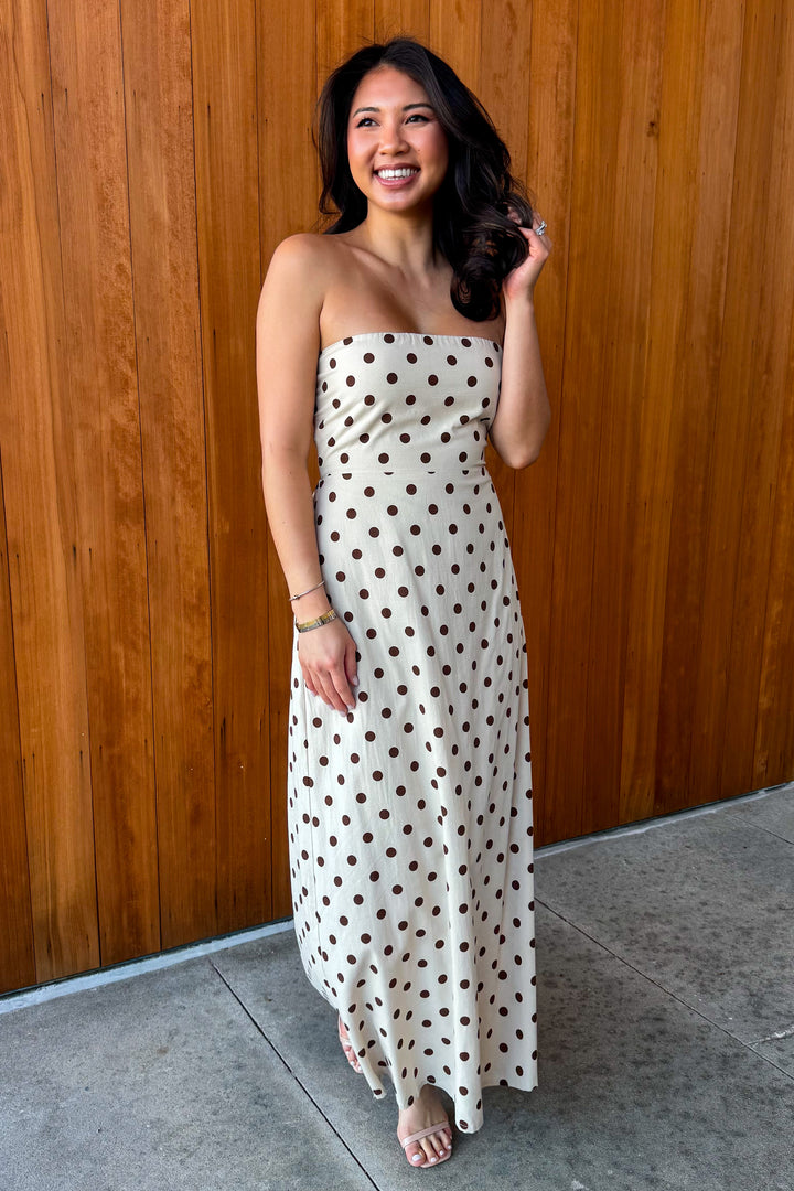 Call it a Night Strapless Dress