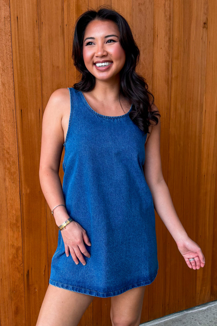 Best of Everything Denim Mini Dress