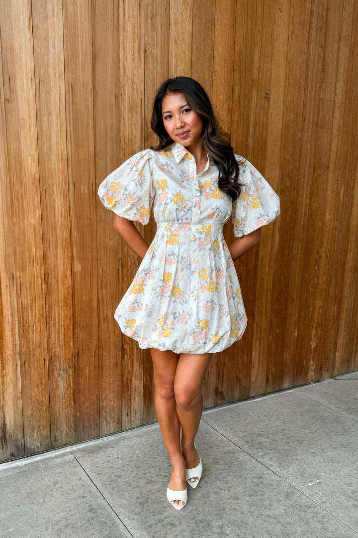 Sweetest of All Vintage Rose Bubble Dress