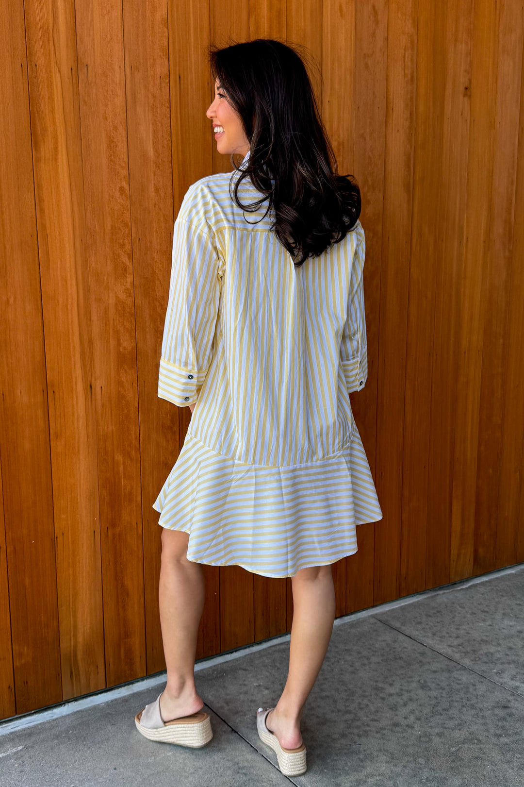 Charmed Feeling Dress- Yellow