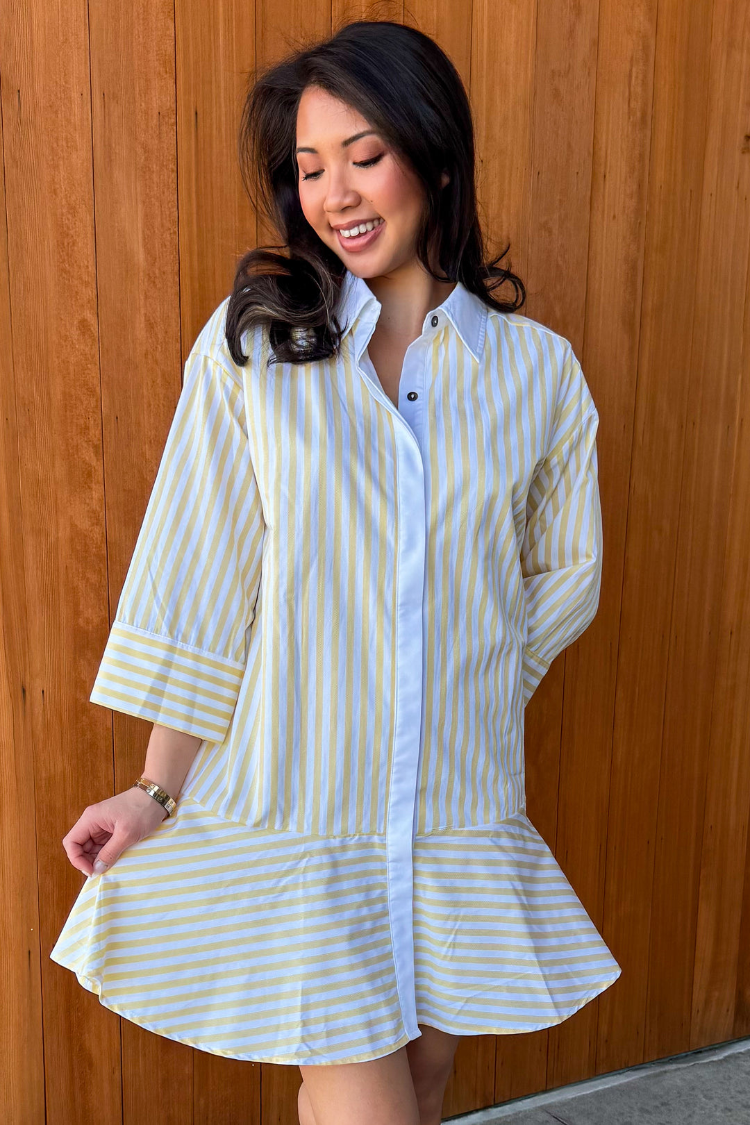 Charmed Feeling Dress- Yellow