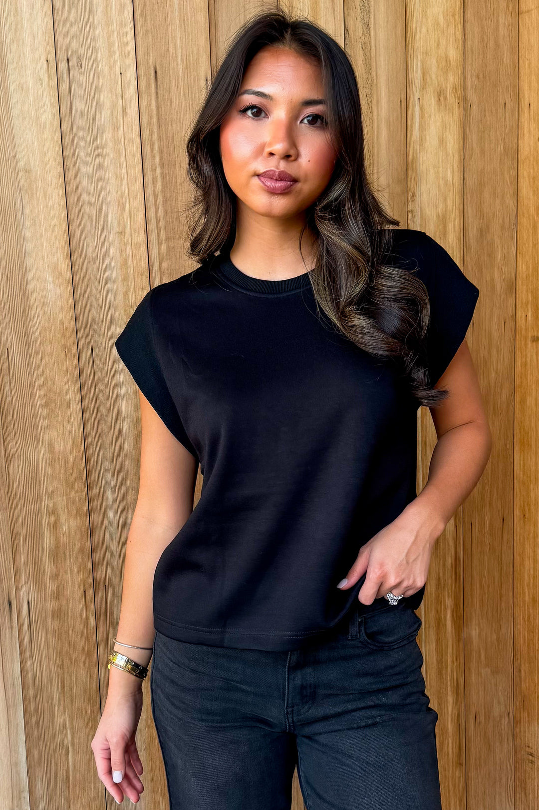 Easy Love Top - Black