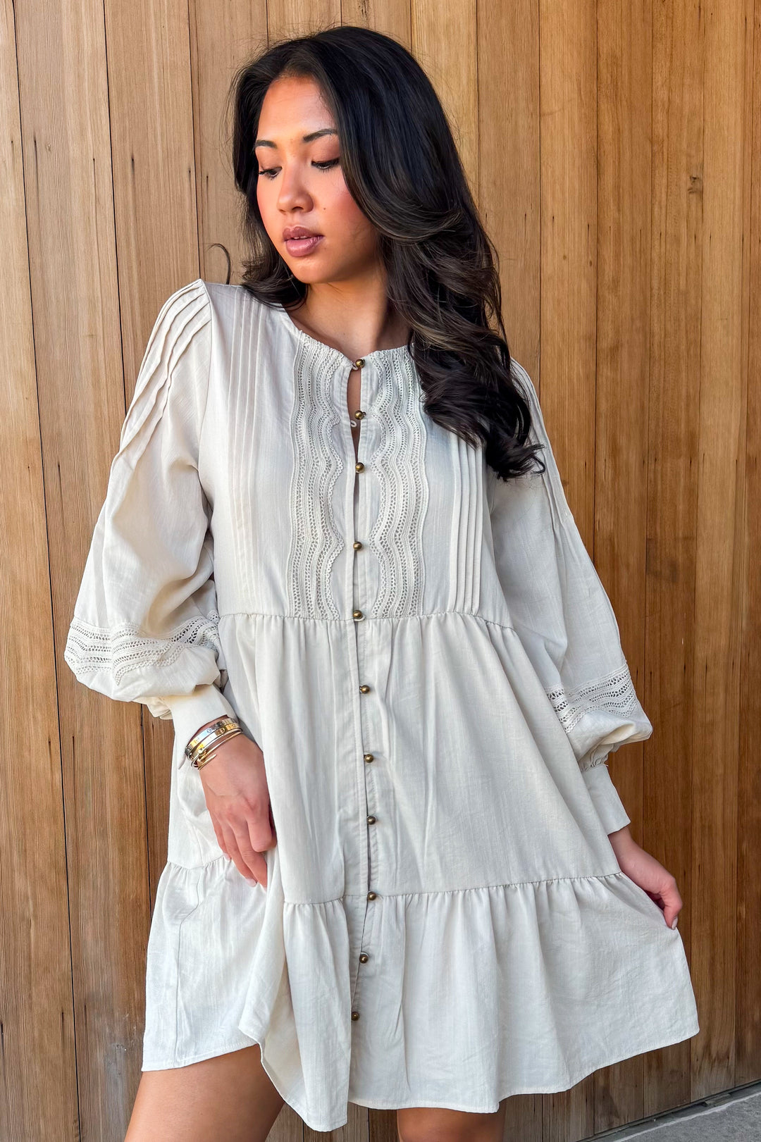Grateful Moments Long sleeve Dress