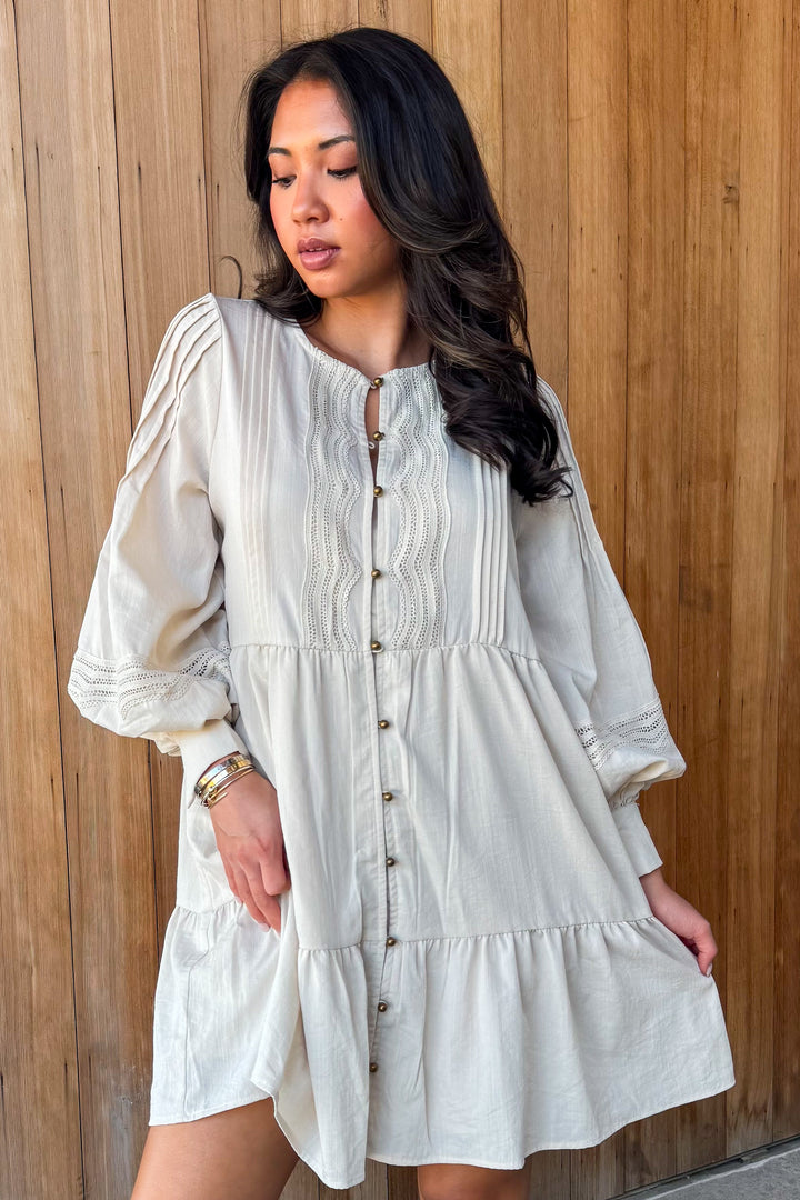 Grateful Moments Long sleeve Dress