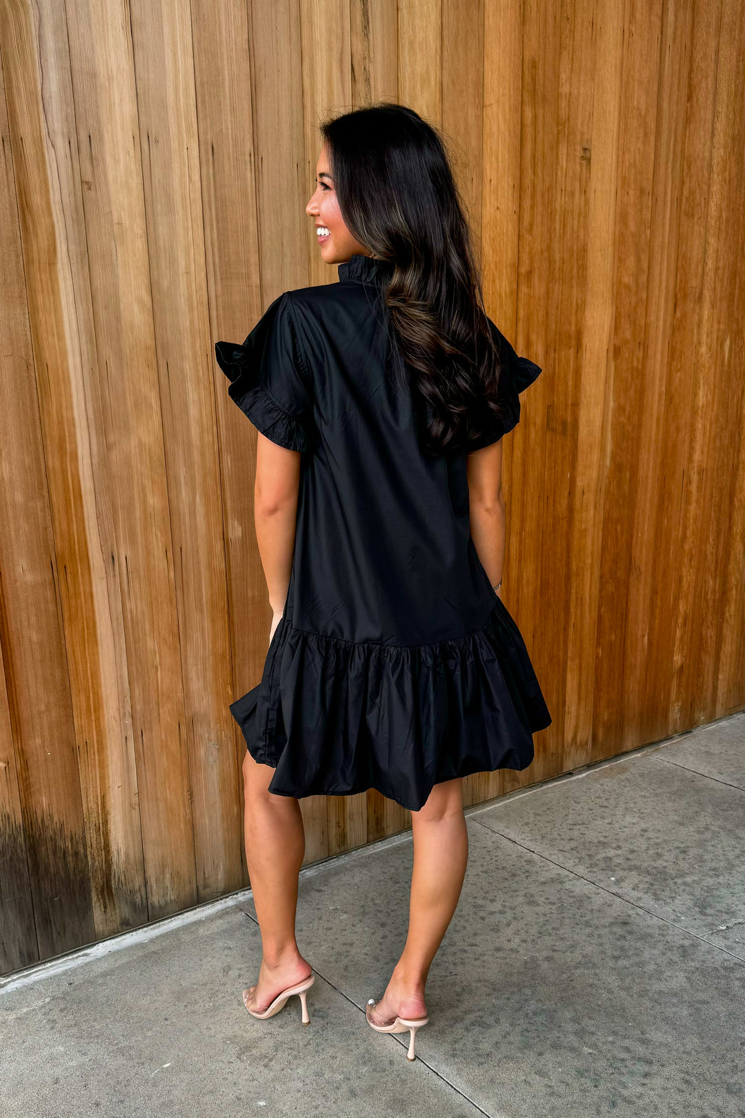 Moments in Between Dress - Black