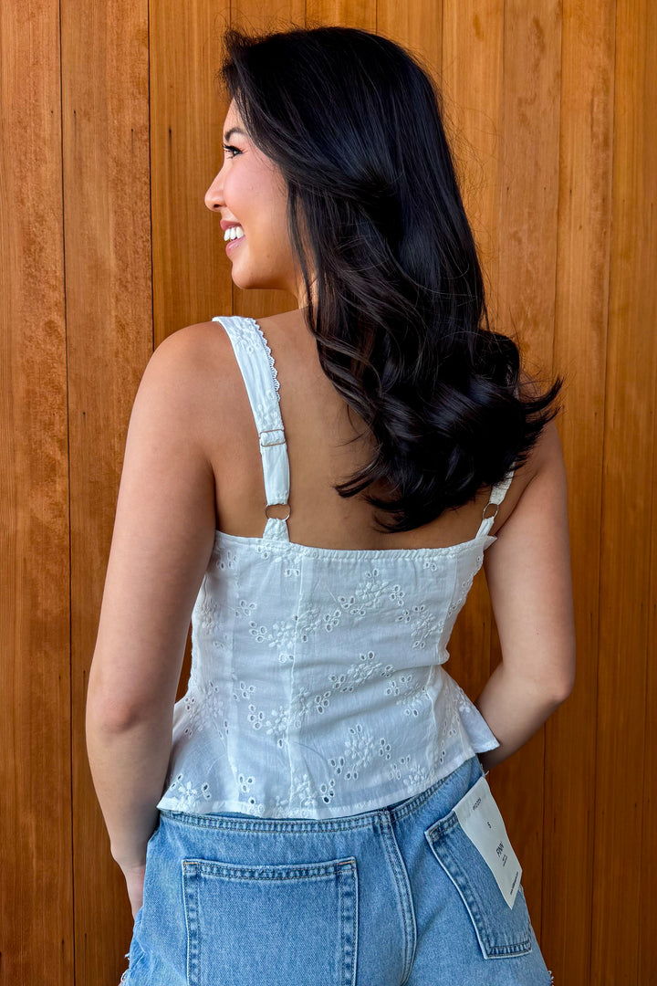 Springtide Eyelet Top