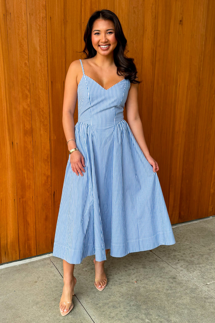 Sightseer Striped Maxi Dress