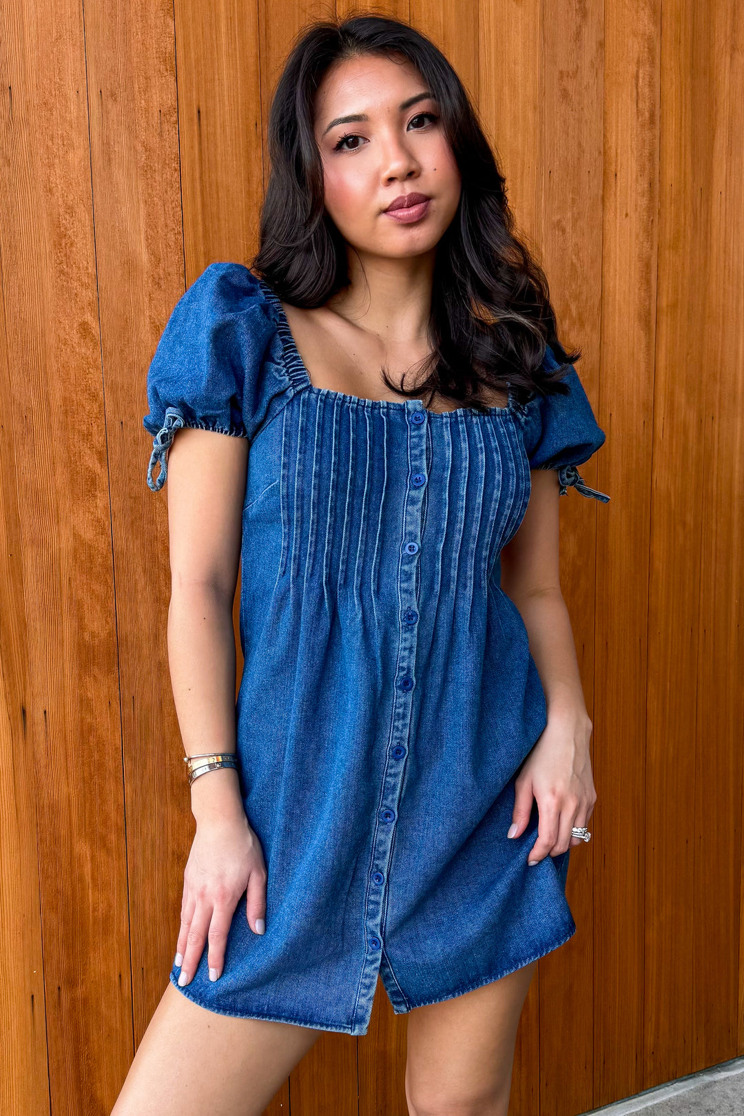 Practically Perfect Denim Mini Dress