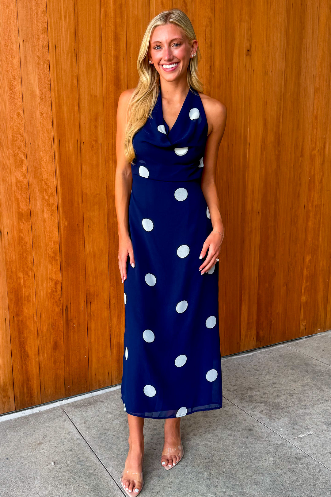 Rare Moments Polka Dot Maxi Dress