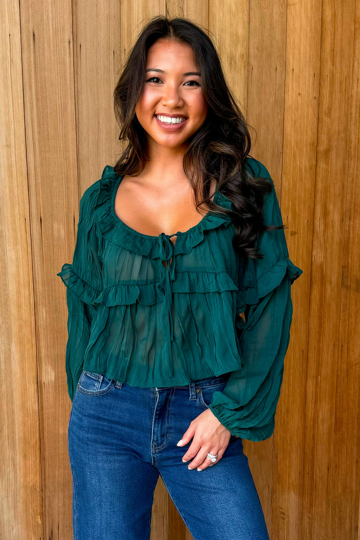 Only Love Sheer Top