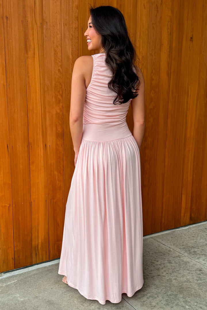 You know Me Maxi Dress - Blush