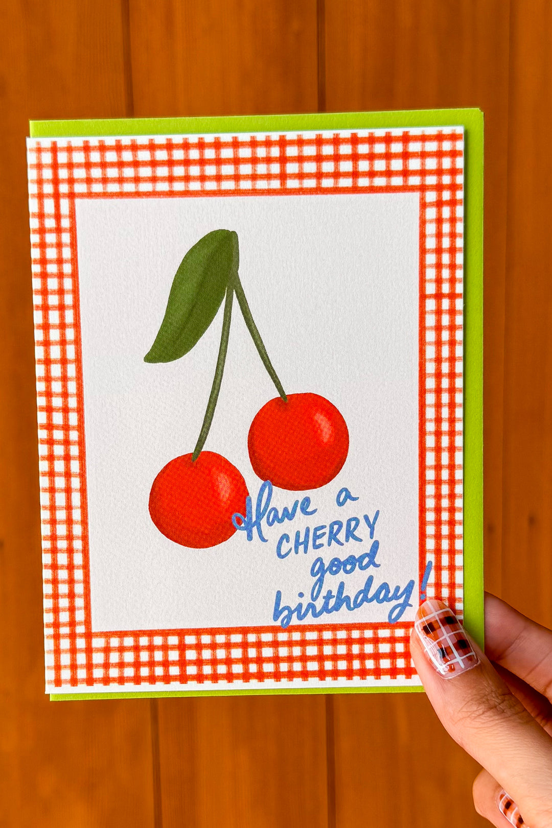 Cherry Good Birthday Card