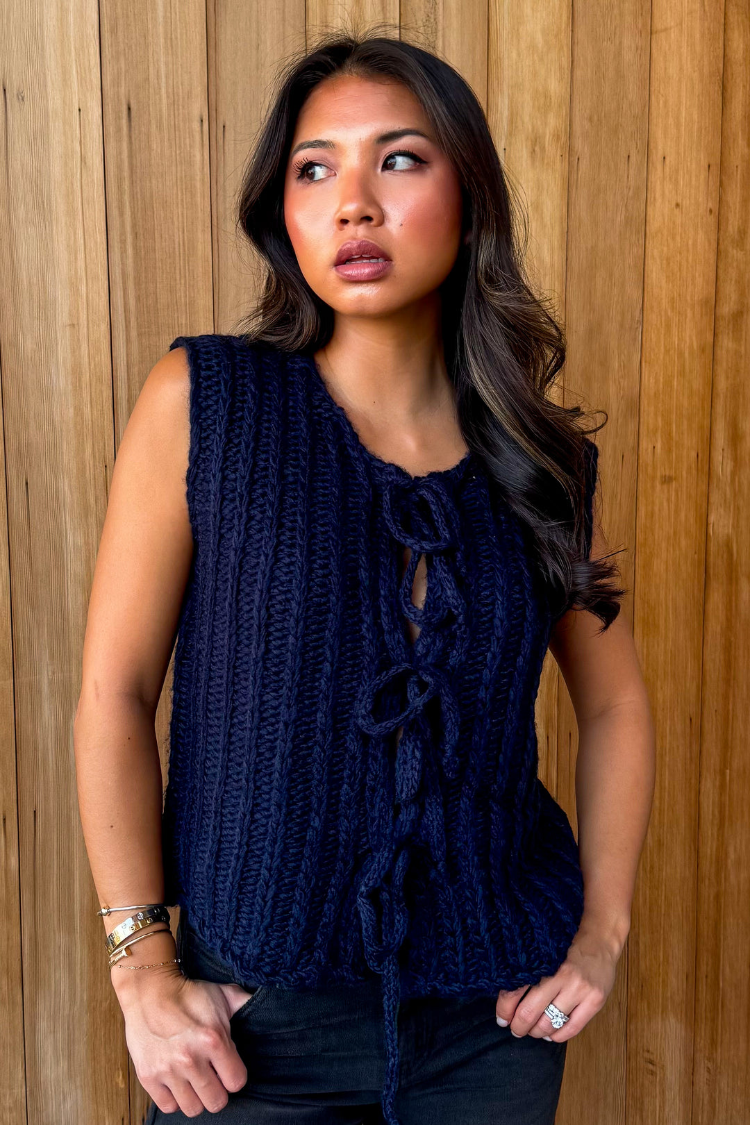 Secret moments Sleeveless Sweater