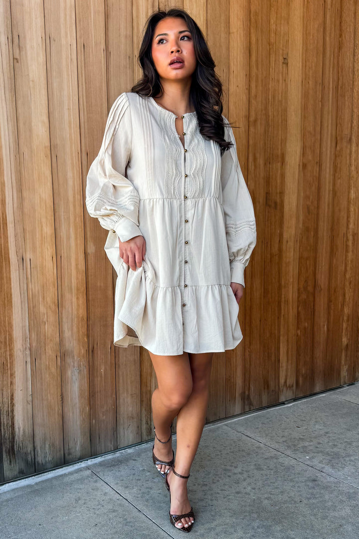 Grateful Moments Long sleeve Dress