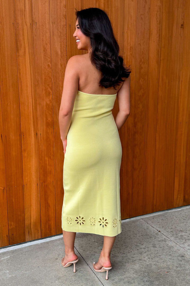 Play it Cool Strapless Dress