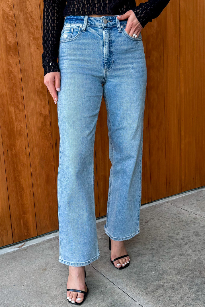 JBD: Bright Side Vintage Straight Leg -Light Denim