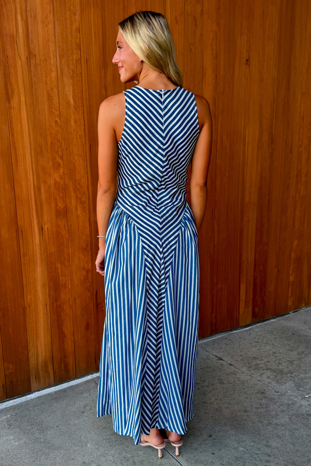 All Along Striped Dress